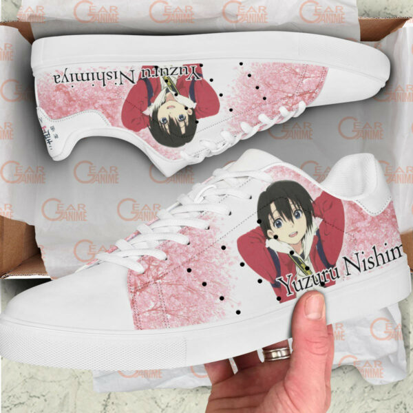 Yuzuru Nishimiya Skate Shoes Custom Anime A Silent Voice Shoes 2