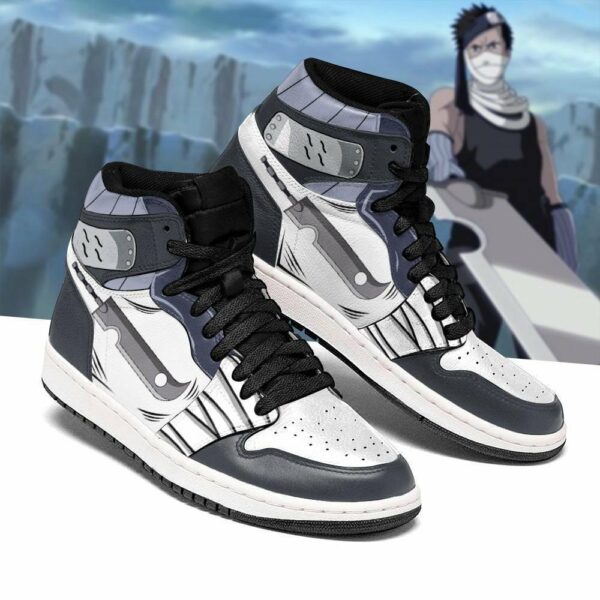 Zabuza Sword Sneakers Shoes High Top Anime Sneakers 2