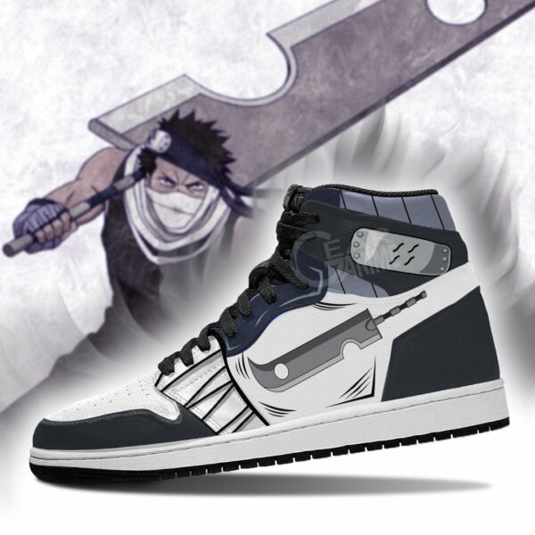 Zabuza Sword Sneakers Shoes High Top Anime Sneakers 3