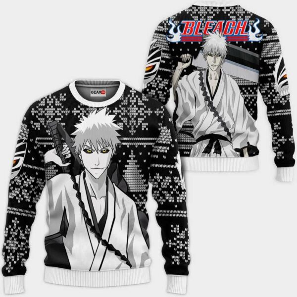 Zangetsu Ugly Christmas Sweater Custom BL Anime XS12 1
