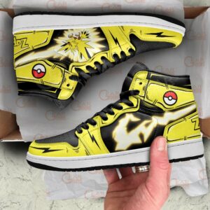 Zapdos Shoes Custom Pokemon Anime Sneakers 10