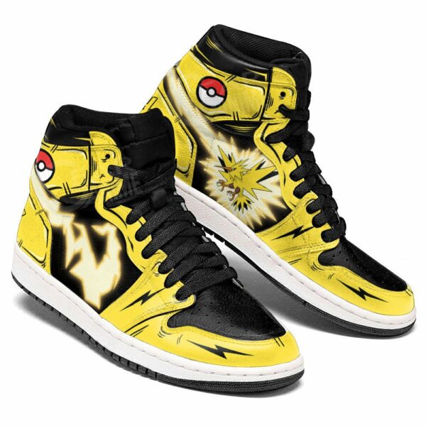 Zapdos Shoes Custom Pokemon Anime Sneakers 5