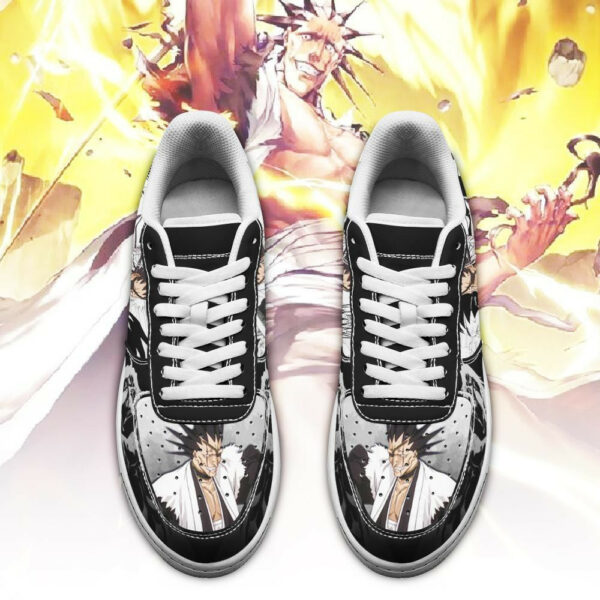 Zaraki Kenpachi Shoes Bleach Anime Sneakers Fan Gift Idea PT05 2