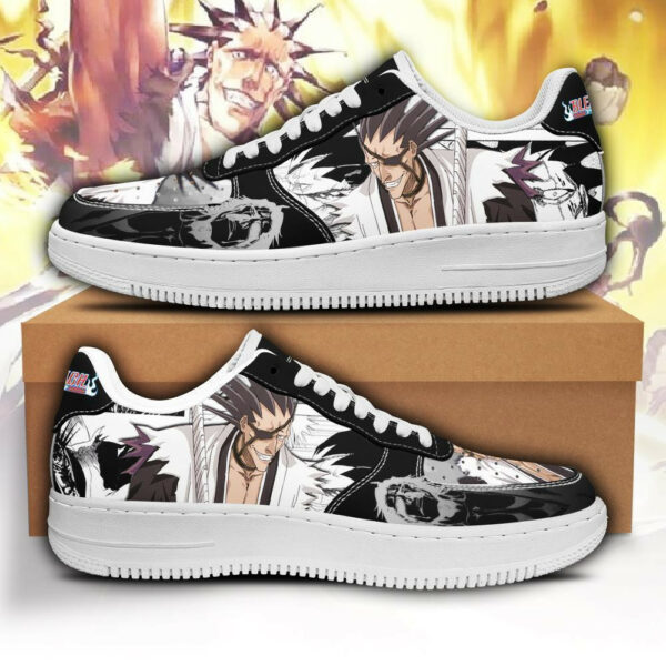 Zaraki Kenpachi Shoes Bleach Anime Sneakers Fan Gift Idea PT05 1