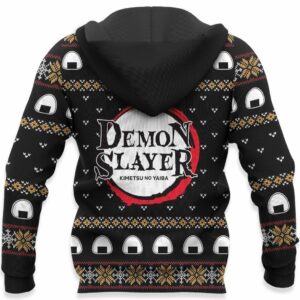 Zenitsu Agatsuma Ugly Christmas Sweater Kimetsu Anime Custom Xmas Clothes 12