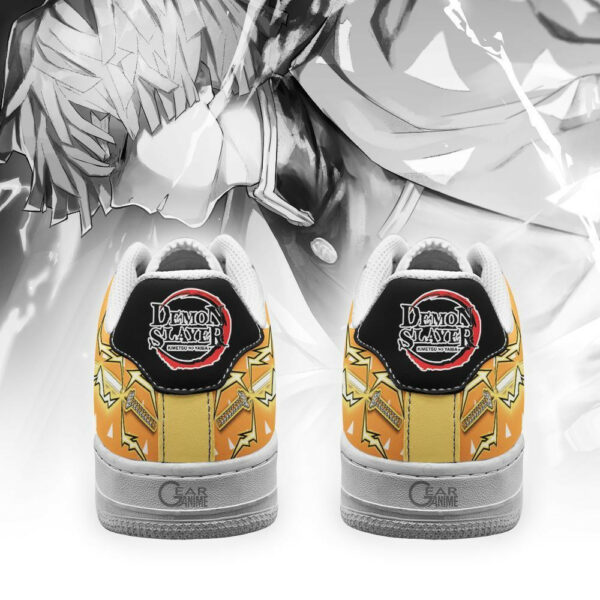 Zenitsu Air Shoes Custom Thunder Breathing Anime Demon Slayer Sneakers 3