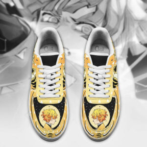 Zenitsu Air Shoes Custom Thunder Breathing Anime Demon Slayer Sneakers 7