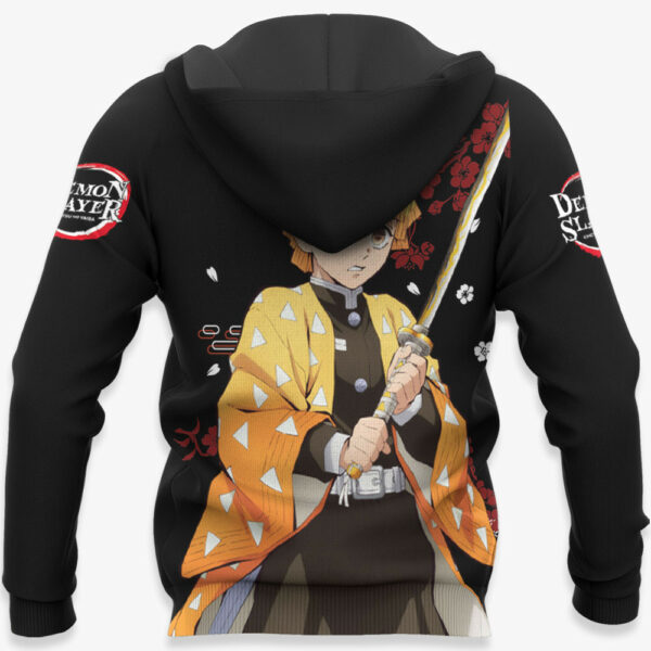 Zenitsu Hoodie Custom Kimetsu Anime Merch Clothes Japan Style 5