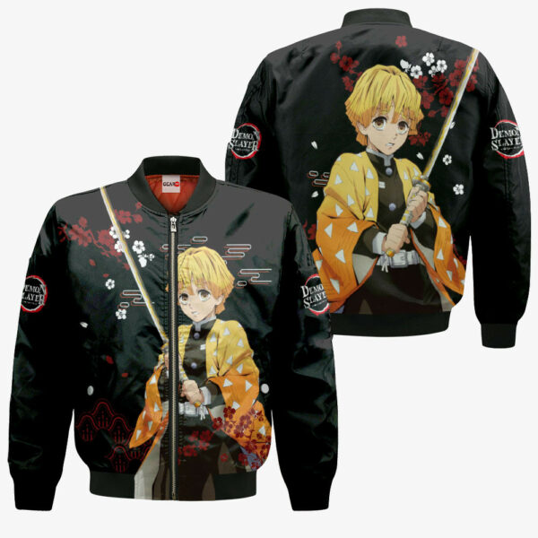 Zenitsu Hoodie Custom Kimetsu Anime Merch Clothes Japan Style 4