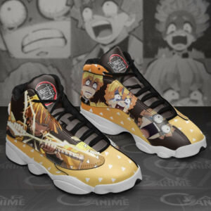 Zenitsu Shoes Cool Funny Face Custom Anime Demon Slayer Sneakers 7