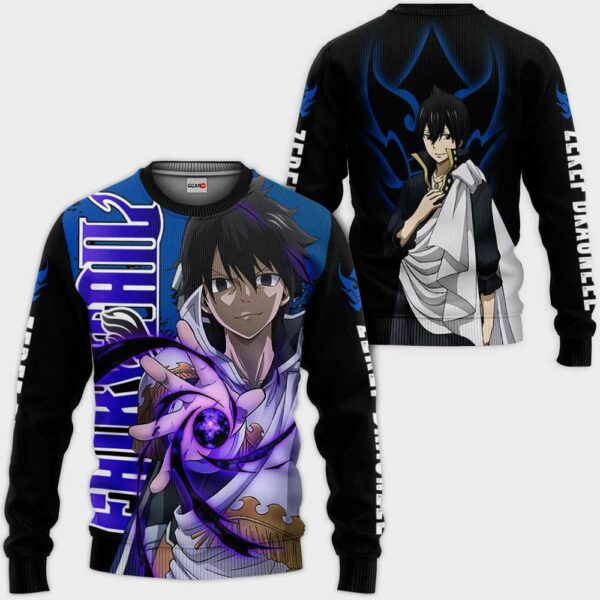 Zeref Dragneel Hoodie Fairy Tail Anime Merch Stores 2