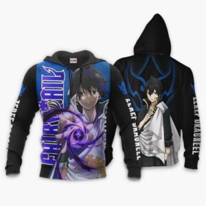 Zeref Dragneel Hoodie Fairy Tail Anime Merch Stores 8