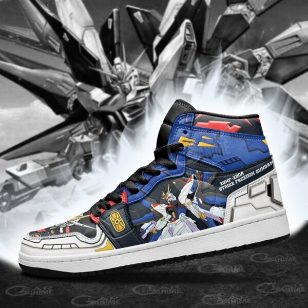 ZGMF-X20A Strike Freedom Gundam Shoes Custom Gundam Anime Sneakers 4