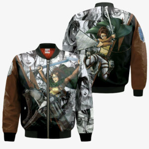 Zoe Hange Hoodie Custom Attack On Titan Anime Merch Clothes Manga Style 9