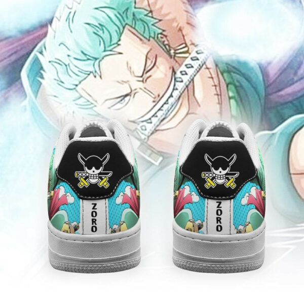 Zoro Air Shoes Custom Anime One Piece Sneakers 3