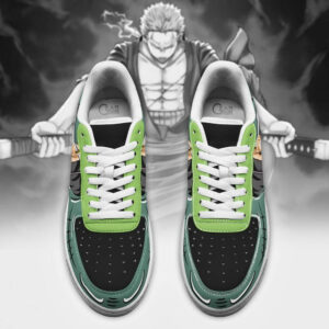Zoro Santoryu Air Shoes Custom Anime One Piece Sneakers 7