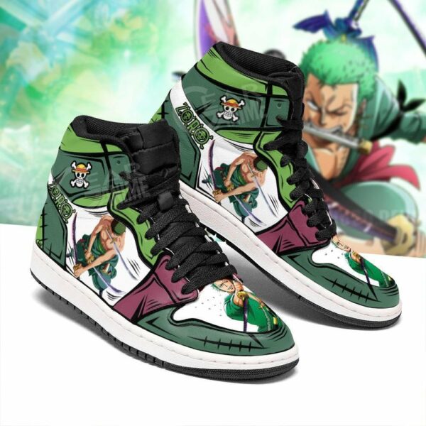 Zoro Shoes Custom Anime One Piece Sneakers 2