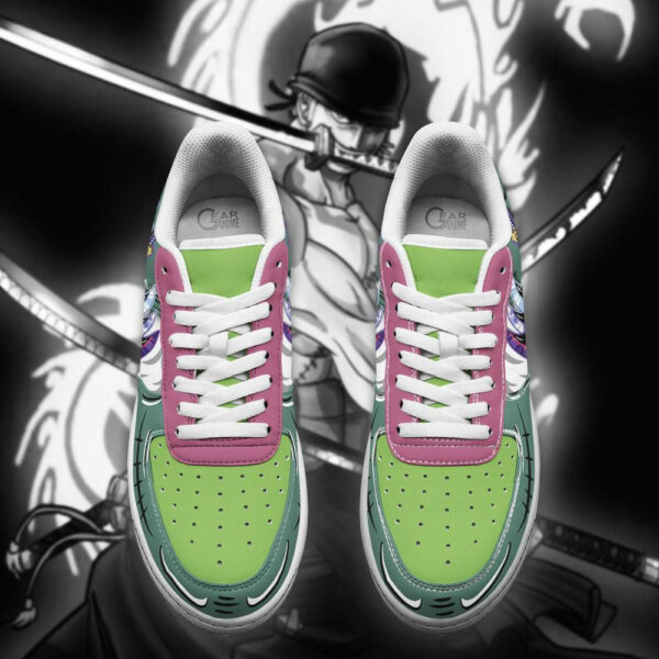 Zoro Swords Air Shoes Custom Anime One Piece Sneakers 4