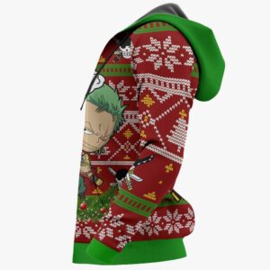 Zoro Ugly Christmas Sweater Custom One Piece Anime XS12 9