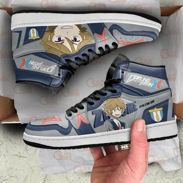 Zoromeo Darling In The Franxx Shoes Code 666 Custom Sneakers 3