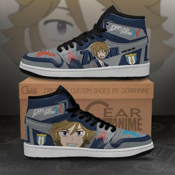 Zoromeo Darling In The Franxx Shoes Code 666 Custom Sneakers 2