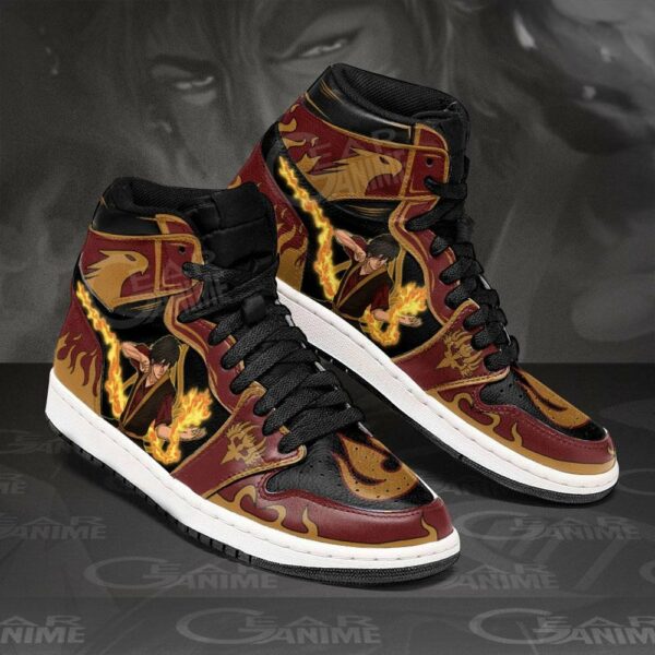 Zuko Shoes Custom Avatar The Last Airbender Anime Sneakers 2