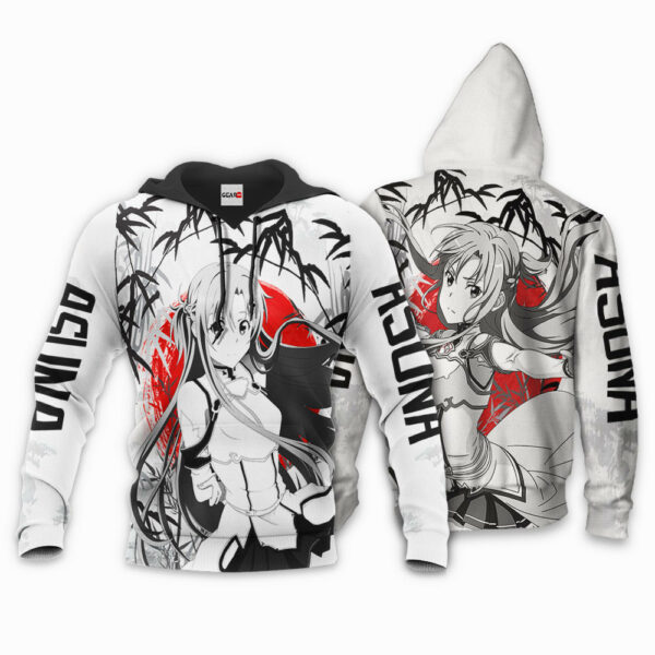 Asuna Hoodie Custom Sword Art Online Anime Merch Clothes Japan Style 3