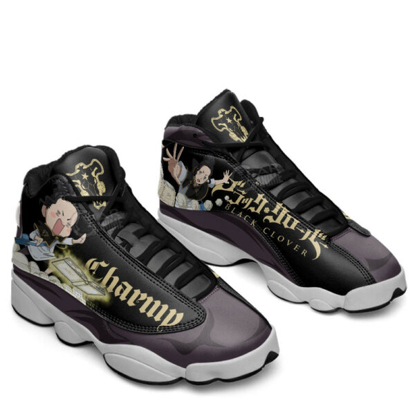 Charmy Papittson JD13 Sneakers Black Clover Custom Anime Shoes For Otaku 2