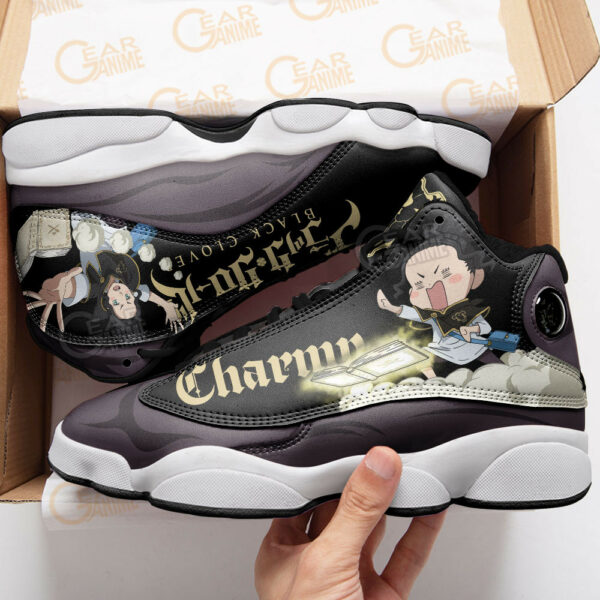Charmy Papittson JD13 Sneakers Black Clover Custom Anime Shoes For Otaku 4