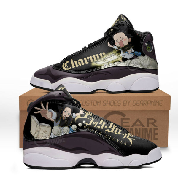 Charmy Papittson JD13 Sneakers Black Clover Custom Anime Shoes For Otaku 1