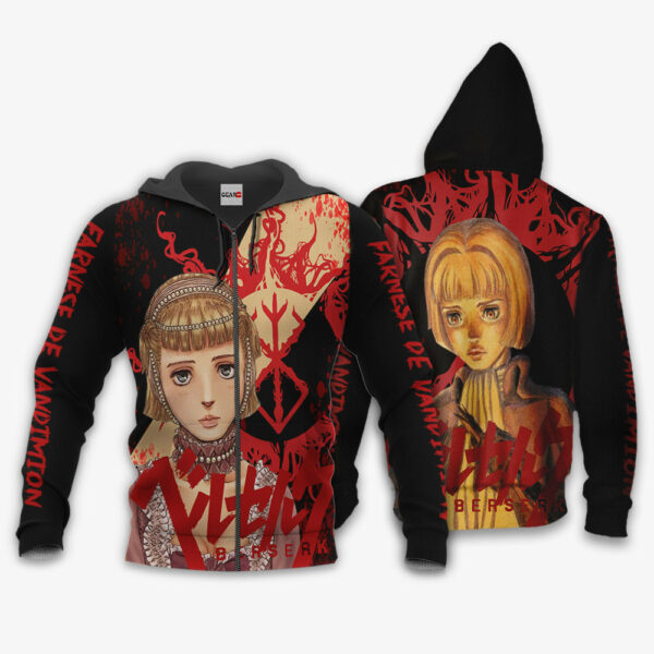 Farnese de Vandimion Hoodie Custom Berserk Anime Merch Clothes for Otaku 1