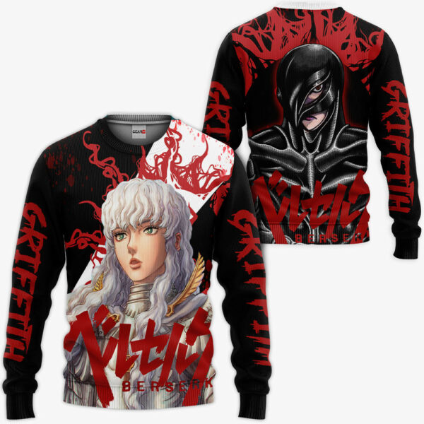 Griffith Hoodie Custom Berserk Anime Merch Clothes for Otaku 2