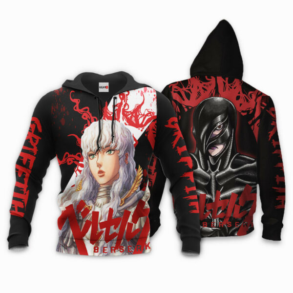 Griffith Hoodie Custom Berserk Anime Merch Clothes for Otaku 3