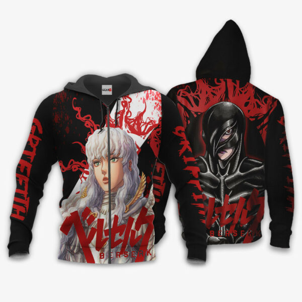 Griffith Hoodie Custom Berserk Anime Merch Clothes for Otaku 1