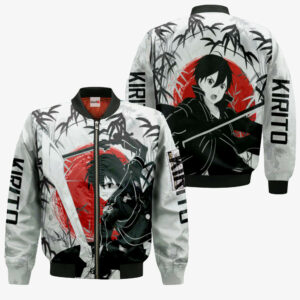 Kirito Hoodie Custom Sword Art Online Anime Merch Clothes Japan Style 9