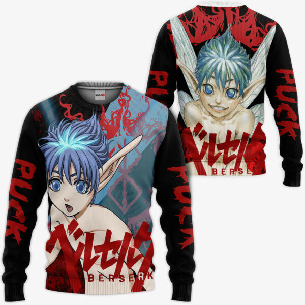 Puck Hoodie Custom Berserk Anime Merch Clothes for Otaku 2