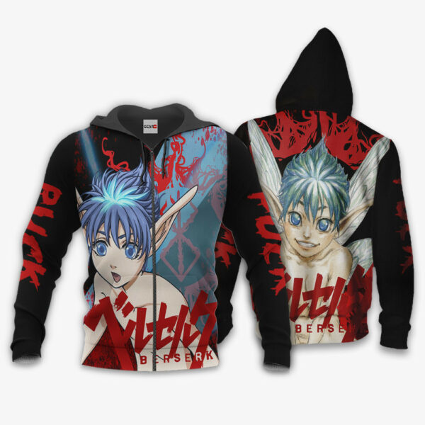 Puck Hoodie Custom Berserk Anime Merch Clothes for Otaku 1