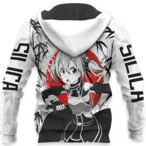 Silica Hoodie Custom Sword Art Online Anime Merch Clothes Japan Style 10