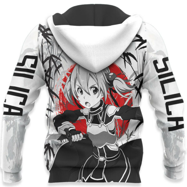 Silica Hoodie Custom Sword Art Online Anime Merch Clothes Japan Style 5