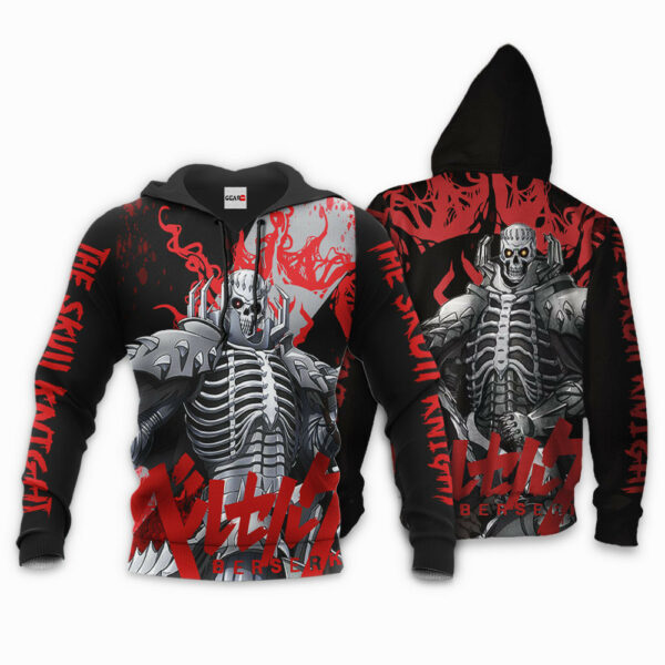 The Skull Knight Hoodie Custom Berserk Anime Merch Clothes for Otaku 3