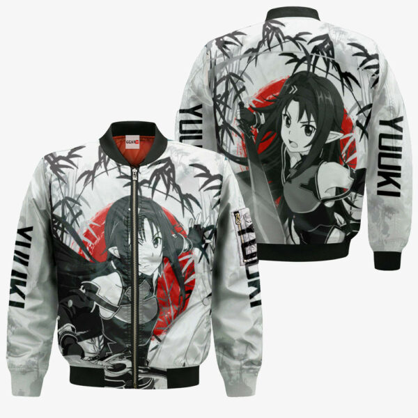 Yuuki Hoodie Custom Sword Art Online Anime Merch Clothes Japan Style 4