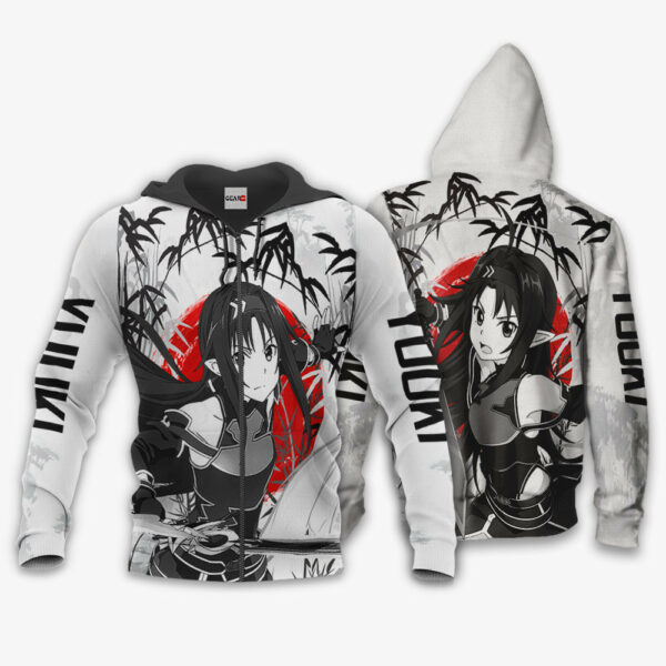 Yuuki Hoodie Custom Sword Art Online Anime Merch Clothes Japan Style 1