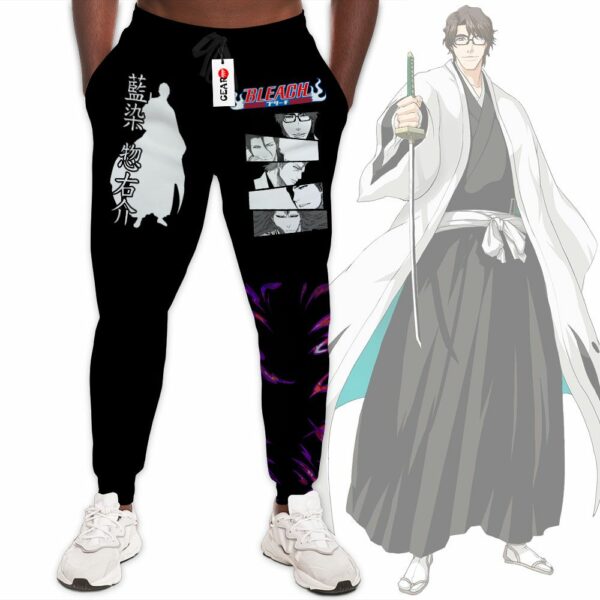 Aizen Sosuke Jogger Pants Custom Anime BL Sweatpants 1