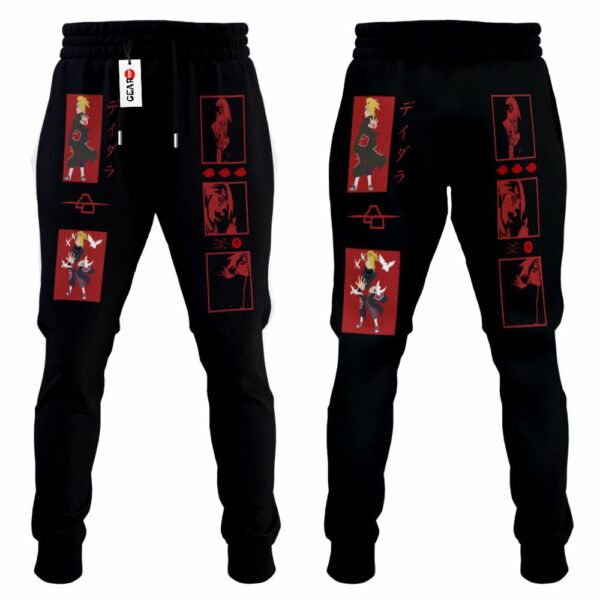 Akatsuki Deidara Jogger Pants Custom Anime Sweatpants 4