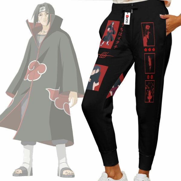 Akatsuki Itachi Jogger Pants Custom Anime NRT Sweatpants 2