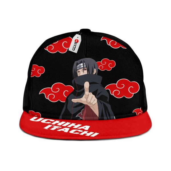 Akatsuki Itachi Snapback Hat Custom NRT Anime Hat 1