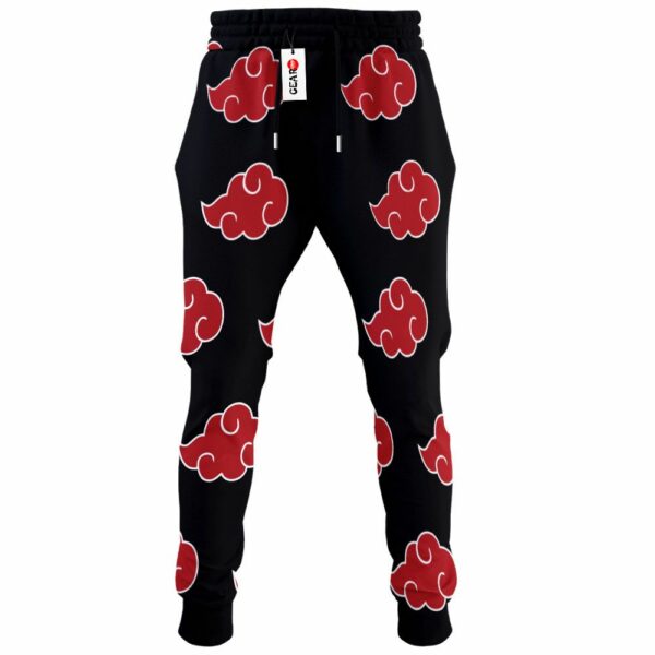 Akatsuki Jogger Pants Fleece Custom Akatsuki Cloud NRT Anime Clothes 1