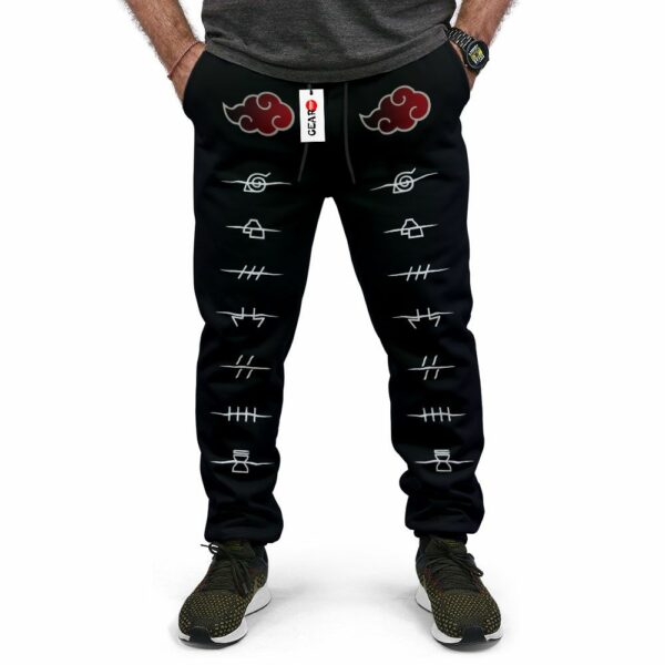 Akatsuki Jogger Pants Fleece NRT Anime Merch Clothes 3