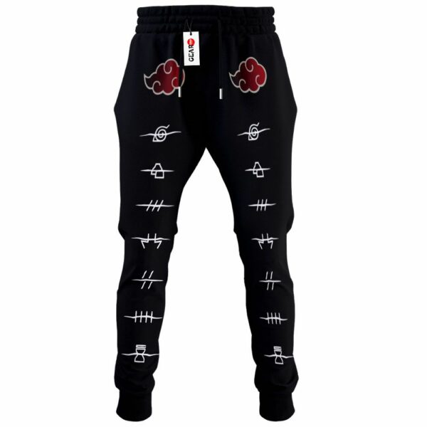 Akatsuki Jogger Pants Fleece NRT Anime Merch Clothes 1