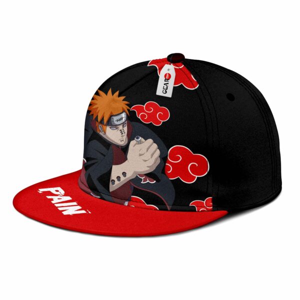 Akatsuki Pain Snapback Hat Custom NRT Anime Hat 2